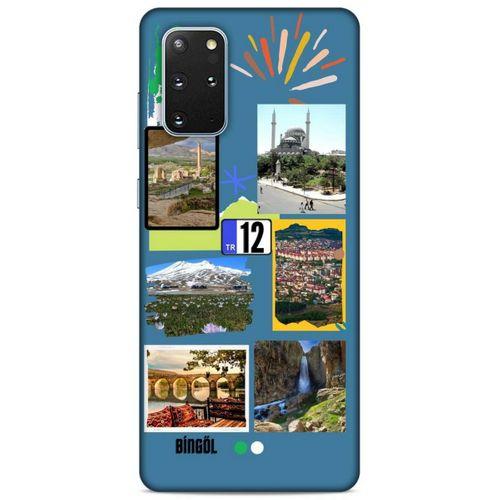 Lopard Samsung Galaxy S20 Plus Uyumlu Kılıf Şehirli ※ (12) Bingöl Koruyucu Silikon