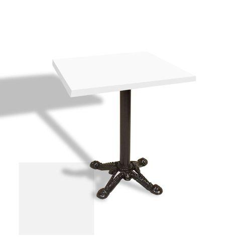 Dockers Çipa Laminat Kare Masa 80x80 ESB - Beyaz