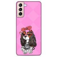 Lopard Samsung Galaxy S21 Plus Uyumlu Kılıf Animax (22) Tam Koruma Kılıfı