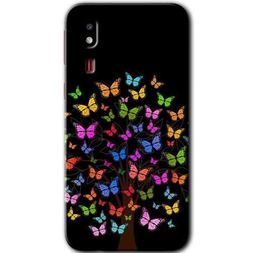 Galaxy A2 Core Kılıf HD Desen Baskılı Arka Kapak - Cacti Prairies