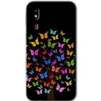 Galaxy A2 Core Kılıf HD Desen Baskılı Arka Kapak - Cacti Prairies