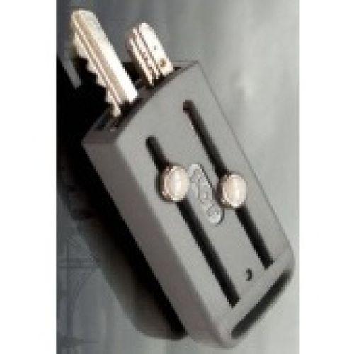 Slot Gri Anahtarlık Anahtar Kabı 4 adet Boncuklu