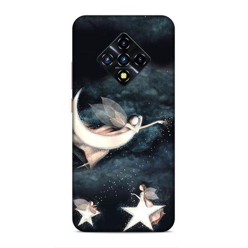 Lopard İnfinix Zero 8 Uyumlu Kılıf Y.Liva-2020 Seri Yıldızlı Peri Ultra Silikon Kılıf