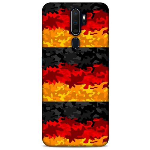 Oppo A5 2020 Kılıf Almanya (11) Tam Koruma Bayrak