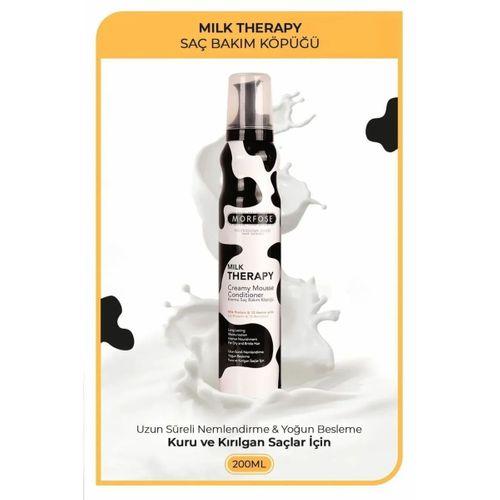 Milk Therapy Kremsi Saç Bakım Köpük 200 ML - Besleyici Koruyucu - mrfs