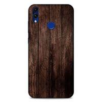 Lopard Huawei Honor 8C Uyumlu Kılıf Wood'X (2) Kabı Desenli