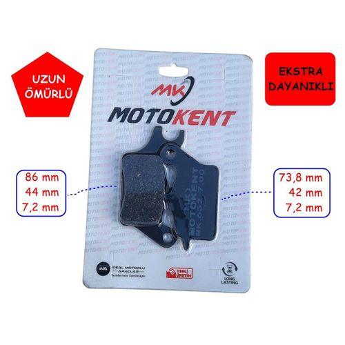 HONDA Honda Ön Fren Disk Balatası Sfa708 Mtk Dio 110 Suzuki Uk 110 Address (17-..) Yamaha Tricity 125