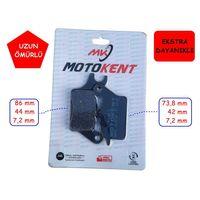 HONDA Honda Ön Fren Disk Balatası Sfa708 Mtk Dio 110 Suzuki Uk 110 Address (17-..) Yamaha Tricity 125