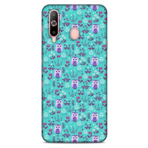 Baykuşlar (39) Desenli Silikon Kapak Telefon Kabı Samsung Galaxy A60 Kılıf