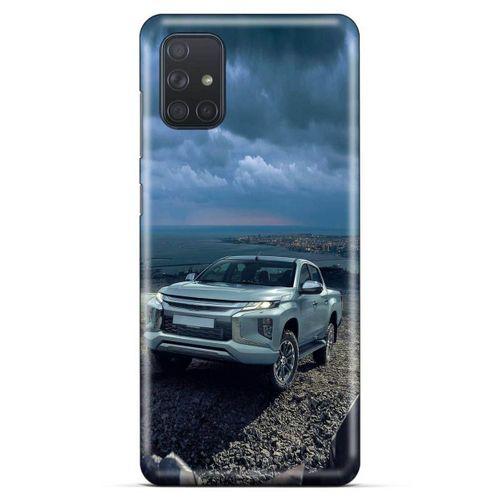 Lopard Samsung Galaxy M51 Uyumlu Kılıf PickUpX (37) Silicone Cover Açık Mavi