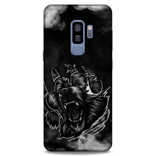 Lopard Samsung Galaxy S9 Plus Uyumlu Kılıf Tattoo's (19) Kılıfları Siyah