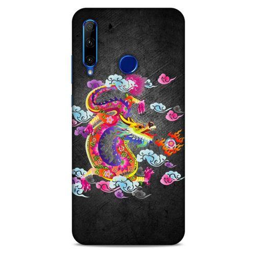 Huawei Honor 20 Lite Kılıf Japonya (29) Arka Koruma Kılıfı Japonya Ejderha Festivali