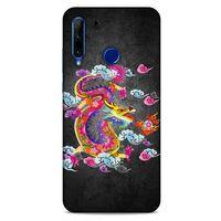 Huawei Honor 20 Lite Kılıf Japonya (29) Arka Koruma Kılıfı Japonya Ejderha Festivali