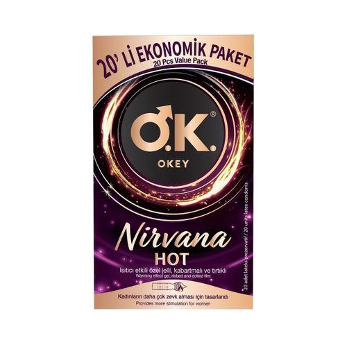 Okey Nirvana Hot Ekonomik 20'li Prezervatif