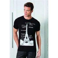 Berrak Kule Baskılı Erkek  T-shirt 1043