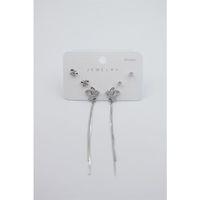 Çoklu Set Küpe - Gümüş