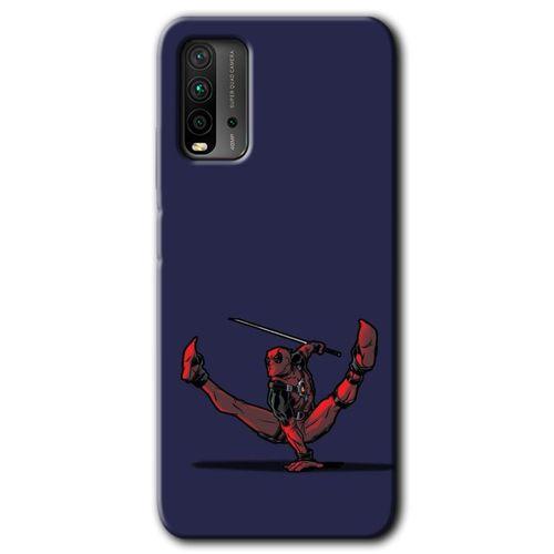 Xiaomi Redmi 9T Kılıf HD Desen Baskılı Arka Kapak - DeadPool 3