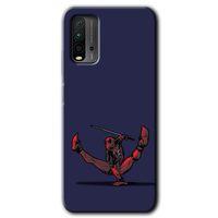 Xiaomi Redmi 9T Kılıf HD Desen Baskılı Arka Kapak - DeadPool 3
