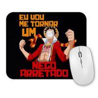 Luffy Nego Arretado Mouse Pad