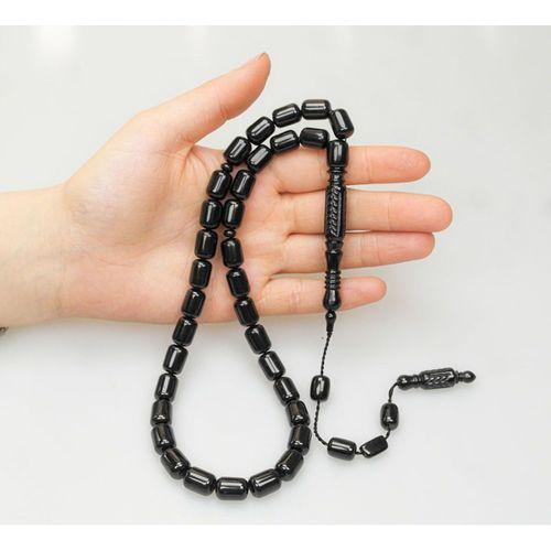 Oltu Taşı Nakkaş İmame Sade Tespih