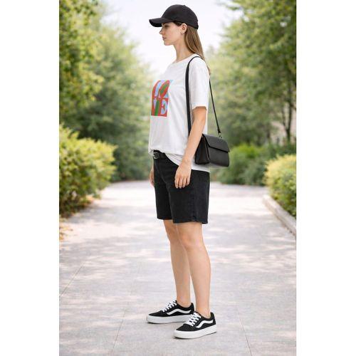 ALEXANDERGARDI Baskılı Basic Kadın T-shirt