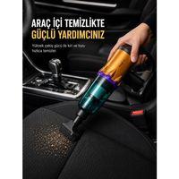 Araç İçi El Süpürgesi Çok Amaçlı Kablosuz Vakum Temizleyici