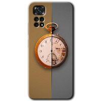 Redmi Note 11 5G Global Kılıf HD Desen Baskılı Arka Kapak - Clocks Artwork