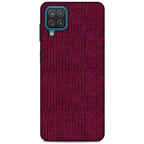 Lopard Samsung Galaxy A12 Uyumlu Kılıf Kazak (30) Silicone Case