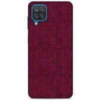 Lopard Samsung Galaxy A12 Uyumlu Kılıf Kazak (30) Silicone Case