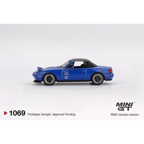 Mini GT Mazda Miata MX-5 (NA) Tuned Version Dark Blue 1069