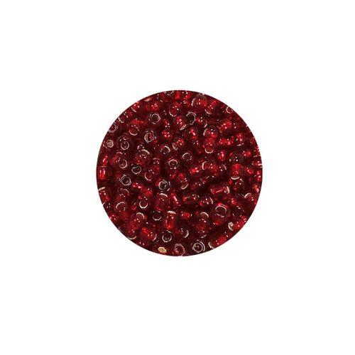 Dökme Cam Kum Boncuk (8/0) 3 mm - 20 Gram - Koyu Kırmızı - BNC183