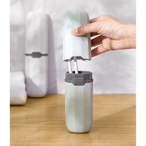 Seyahat Tipi Diş Fırçası ve Makyaj Fırçası Kabı 3 Renk