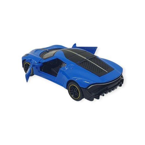 Çek Bırak Araba Metal - 6643-06 - Mavi