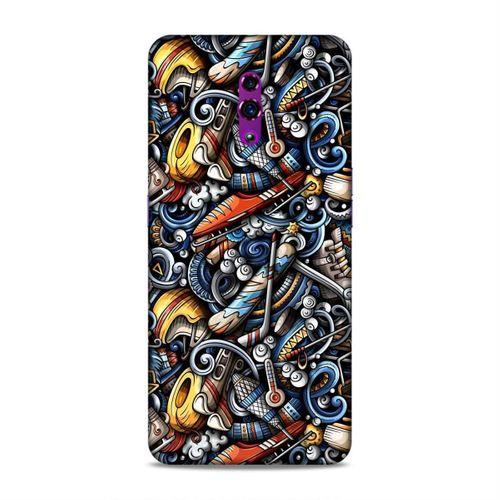 Oppo Reno Kılıf Kayak Malzemeleri Arka Kapak Silikon Koruma Full Koruyucu