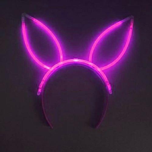 Karanlıkta Yanan Fosforlu Glow Taç 6 Renk 6 Adet - Lisinya