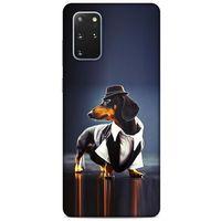 Samsung Galaxy S20 Plus Kılıf Köpek Kıyafetleri (1) Kılıfı Dakhund Gömlek