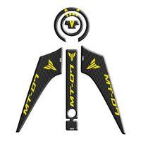 YAMAHA Yamaha Mt07 2014 - 2017 Uyumlu Tank Pad Set 005