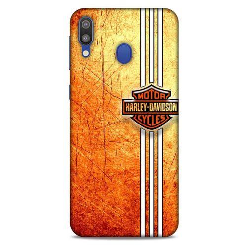 Samsung Galaxy M20 Uyumlu Kılıf Motorsiklet (50) Shockproof Kılıf Harley