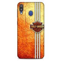 Samsung Galaxy M20 Uyumlu Kılıf Motorsiklet (50) Shockproof Kılıf Harley