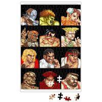 Personagens Street Fighter Puzzle 240 Parça Yapboz