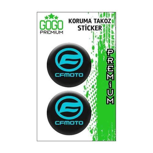 CF MOTO Cf Moto Mavi Koruma Takozu 4X4 İkili Damla Sticker