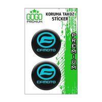 CF MOTO Cf Moto Mavi Koruma Takozu 4X4 İkili Damla Sticker