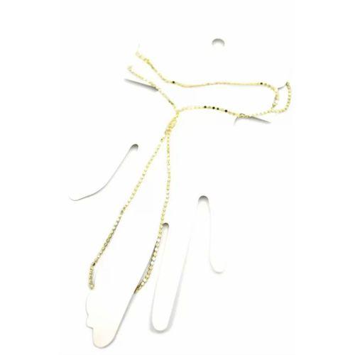 Uzun Ezme Zincir Şahmeran - Altın