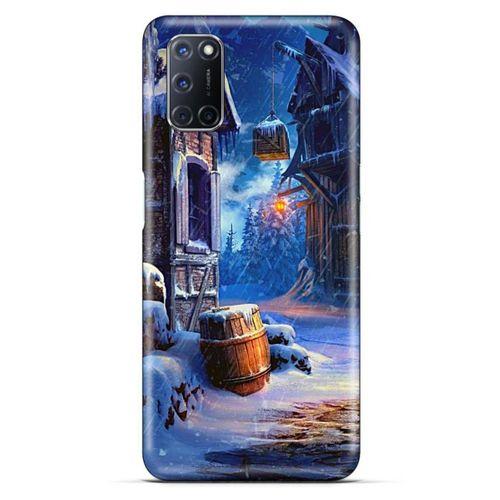 Alcatel 3x 2020 Kılıf Snowix (46) Core Armor Kılıf Kahverengi Mavi