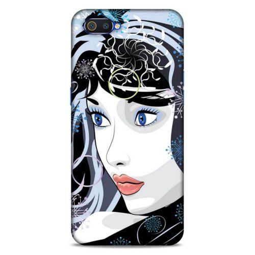 Lopard Oppo Realme C2 Uyumlu Kılıf Sürreal Yüzler ♀ (22) Tam Koruma Kılıfı Desenli