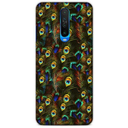 Xiaomi Redmi K30 5G Kılıf Desenli Özel Seri Tüyler (11) Tam Koruma