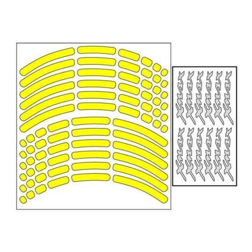 YAMAHA Yamaha Florasan Sarı I Xmax Uyumlu 1 Set Jant Şeridi