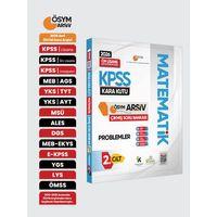 2026 KPSS Önlisans/Ortaöğretim MATEMATİK Kara Kutu 2 Cilt PROBLEMLER ÖSYM Çıkmış Soru Bankası Çözüm