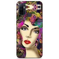 Lopard Huawei P40 Uyumlu Kılıf Sürreal Yüzler ♀ (17) Tasarım Kılıf Baskılı