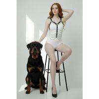 Büyük Beden Zincirli Göğüs Harness - Brf534_s2